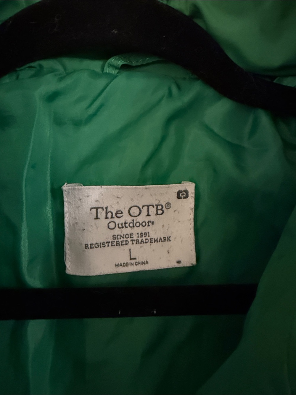 The OTB Outdoor Cannon Beach Quilted Green Women's Jacket - Picture 2 of 12
